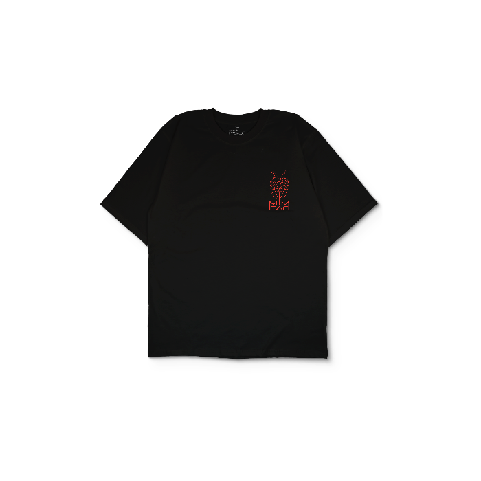 Kendin Tasarla Siyah Oversize Tişört