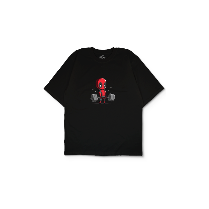 Kendin Tasarla Siyah Oversize Tişört