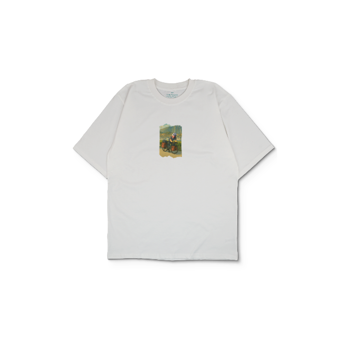 Kendin Tasarla Beyaz Oversize Tişört