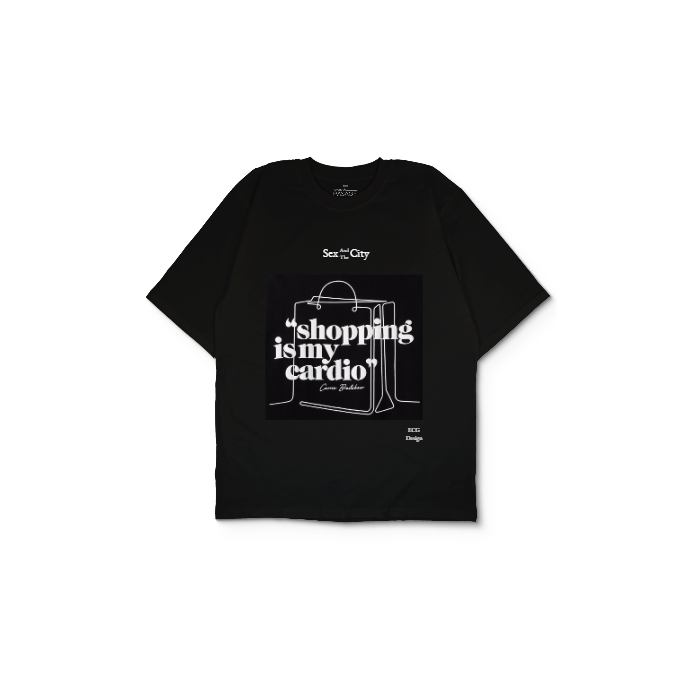 Kendin Tasarla Siyah Oversize Tişört