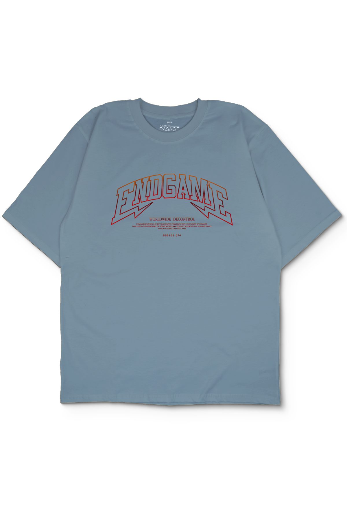 EndGame Oversize Erkek Tişört