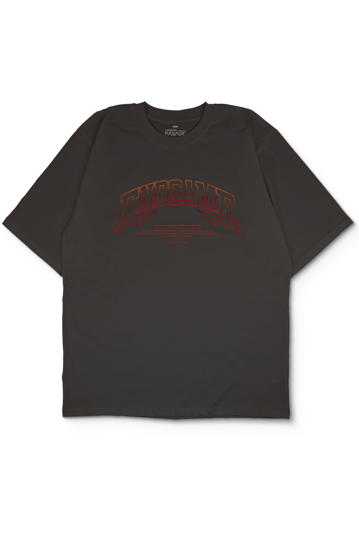 EndGame Oversize Erkek Tişört