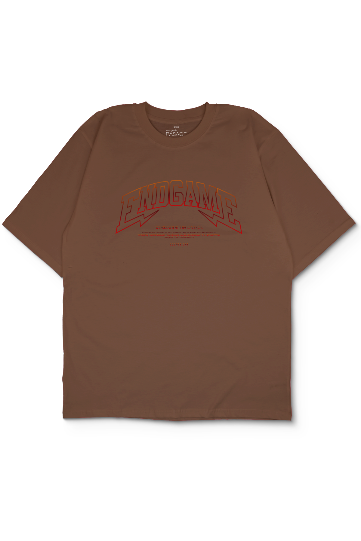 EndGame Oversize Erkek Tişört