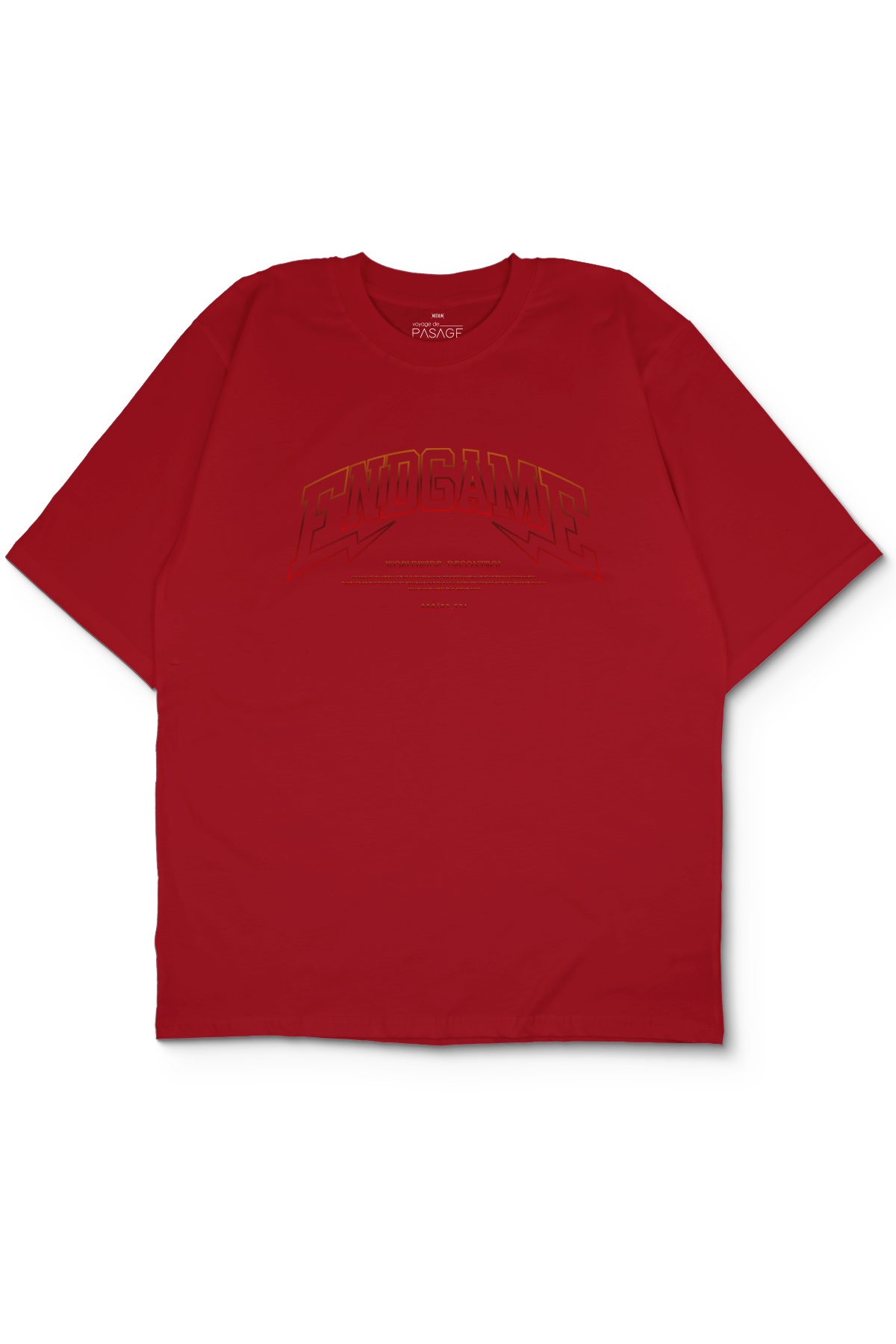 EndGame Oversize Erkek Tişört