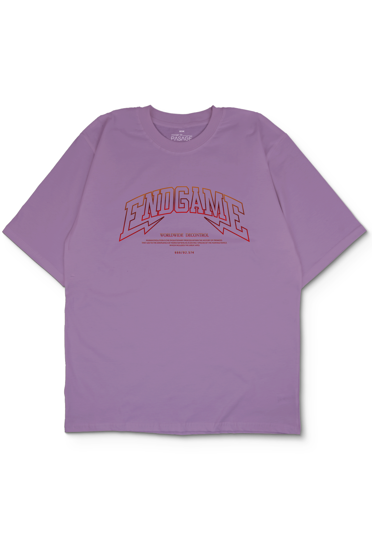 EndGame Oversize Erkek Tişört