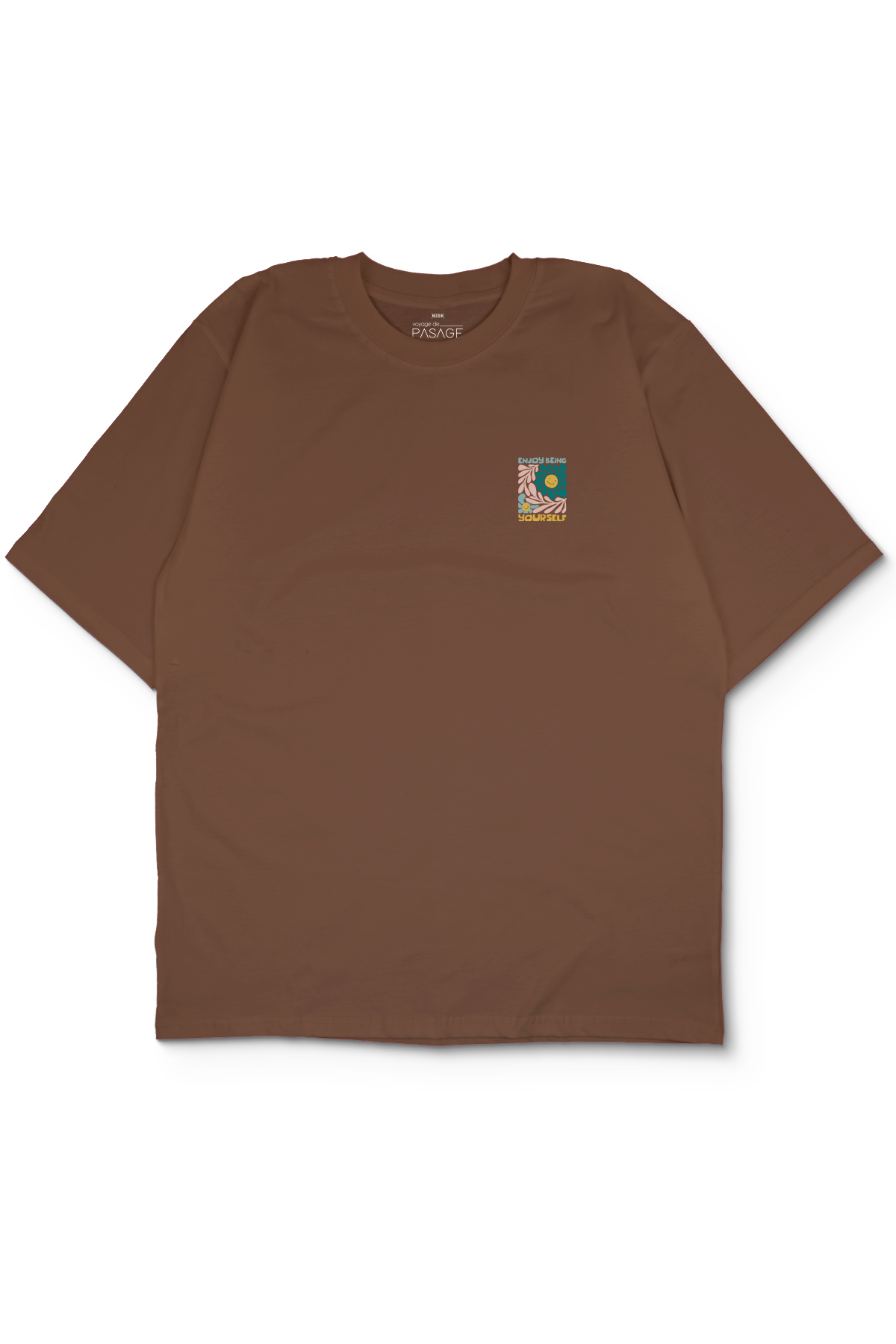 Enjoy Yourself Oversize Erkek Tişört