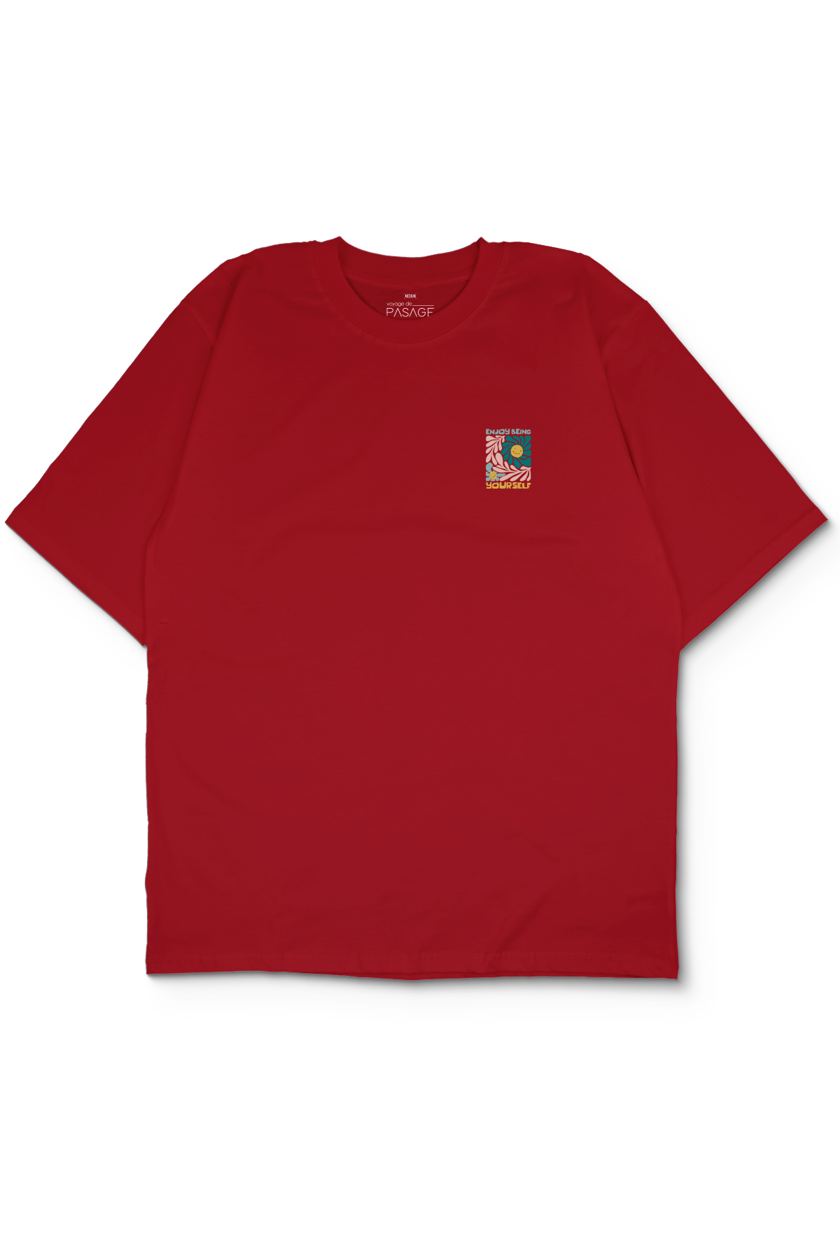 Enjoy Yourself Oversize Erkek Tişört