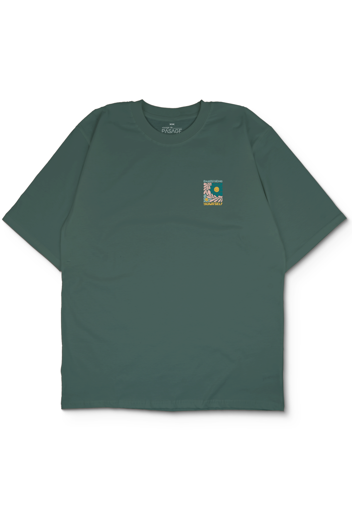 Enjoy Yourself Oversize Erkek Tişört