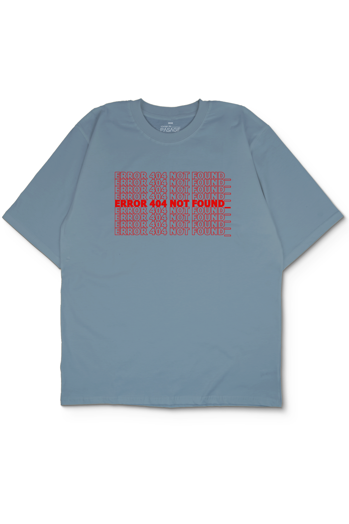 Error Oversize Erkek Tişört