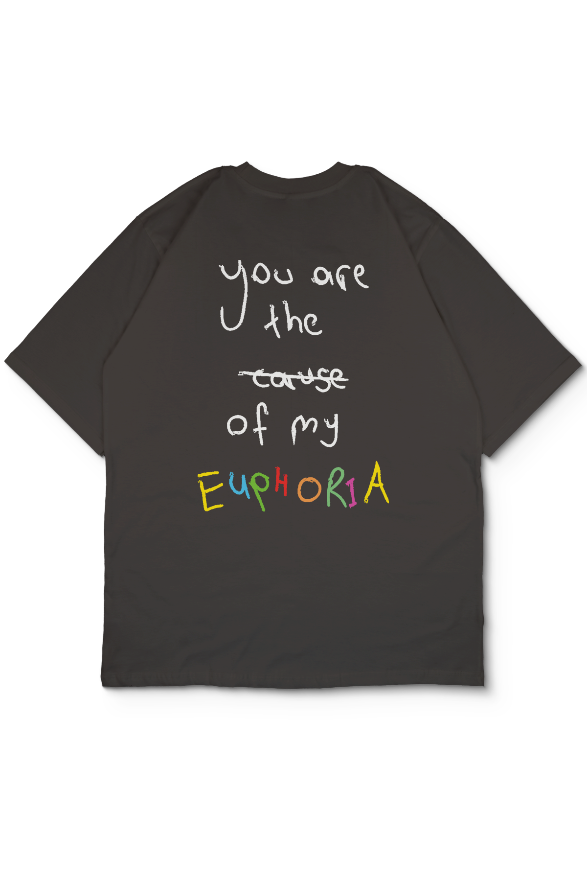 Euphoria Oversize Kadın Tişört