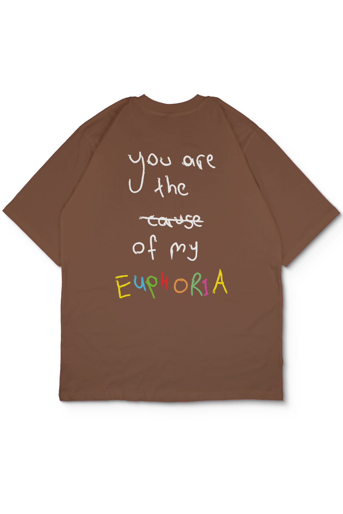 Euphoria Oversize Kadın Tişört