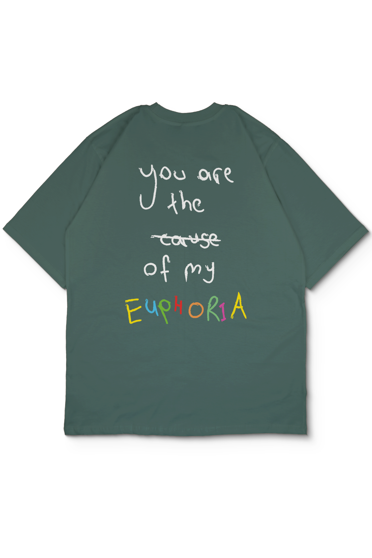 Euphoria Oversize Kadın Tişört