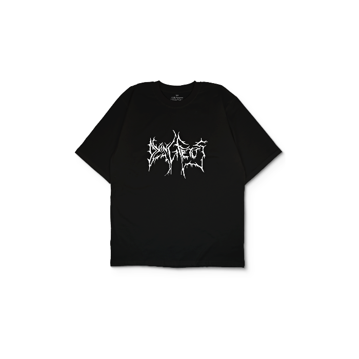 Kendin Tasarla Siyah Oversize Tişört