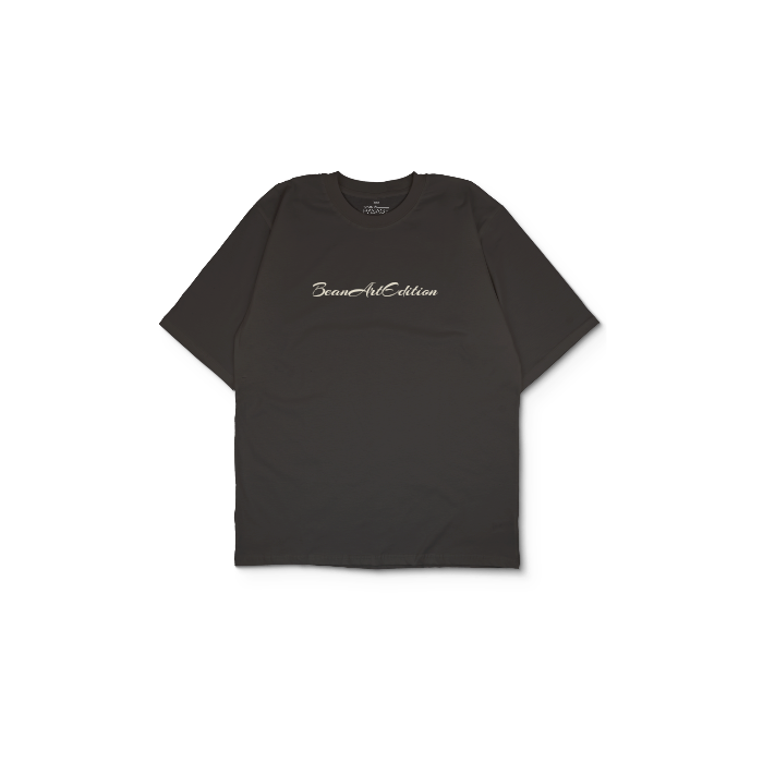 Kendin Tasarla Antrasit Oversize Tişört