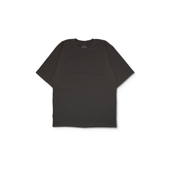 Kendin Tasarla Antrasit Oversize Tişört