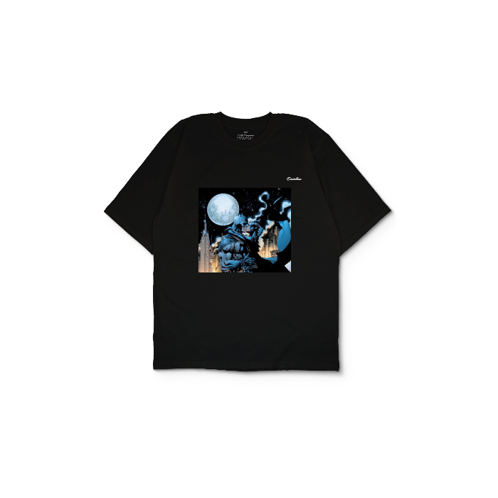 Kendin Tasarla Siyah Oversize Tişört