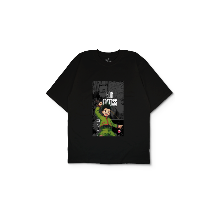 Kendin Tasarla Siyah Oversize Tişört