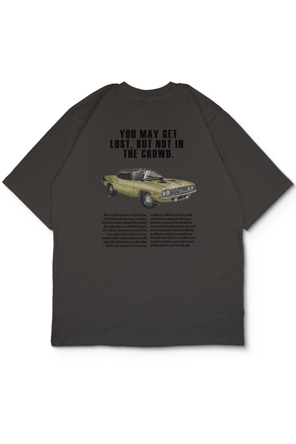 Get Lost Oversize Erkek Tişört