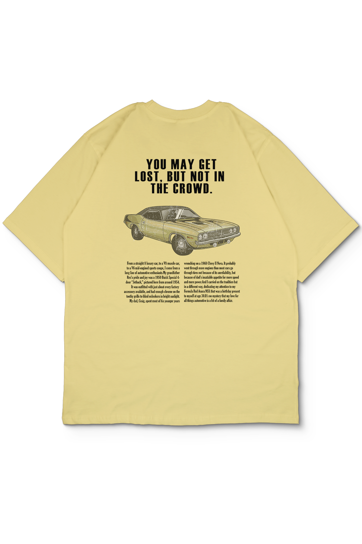 Get Lost Oversize Erkek Tişört