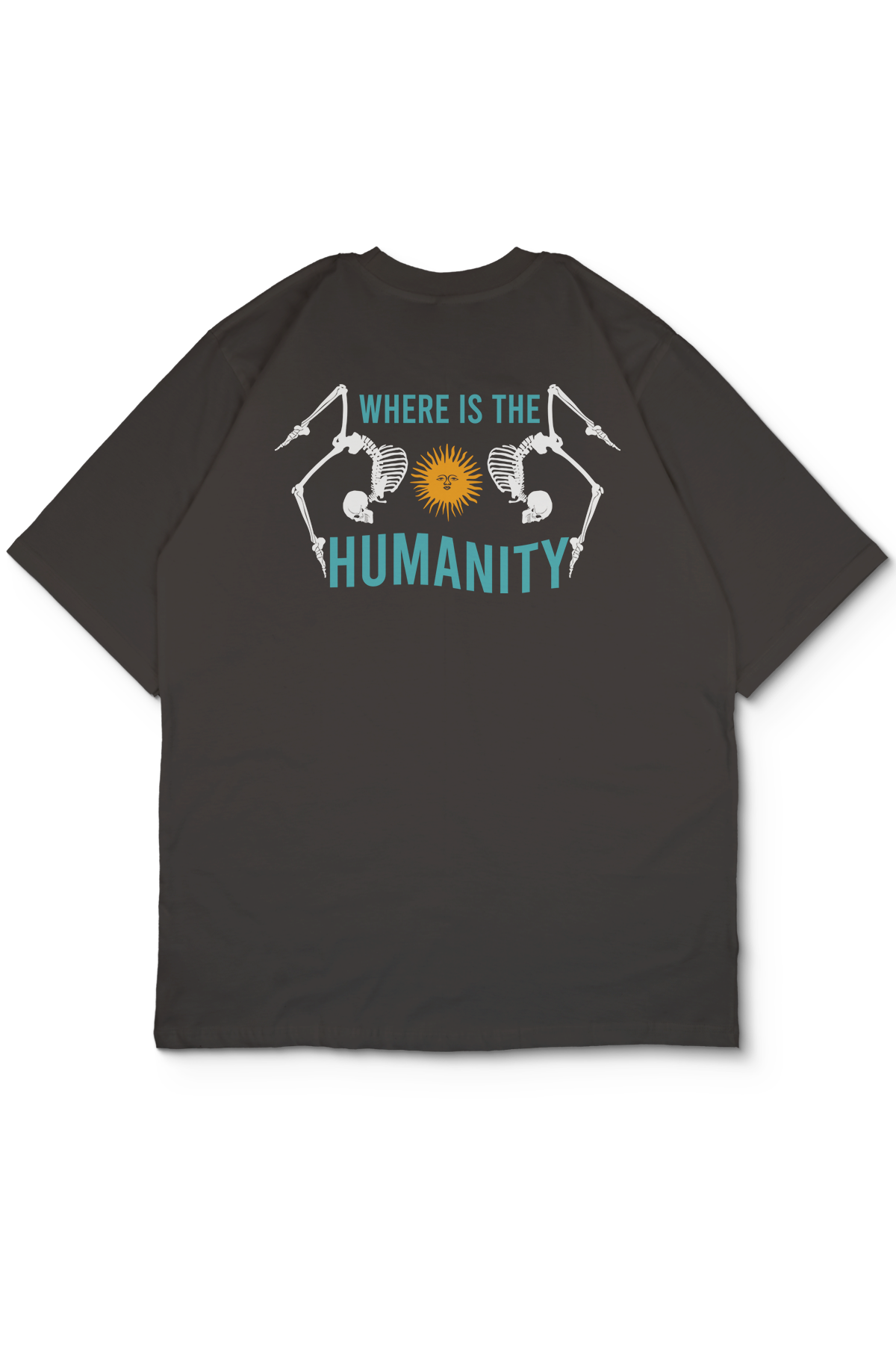 Humanity Oversize Erkek Tişört