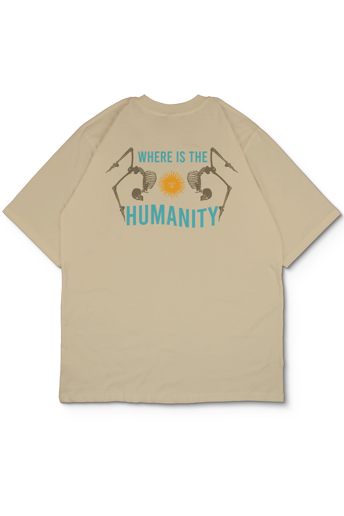 Humanity Oversize Kadın Tişört