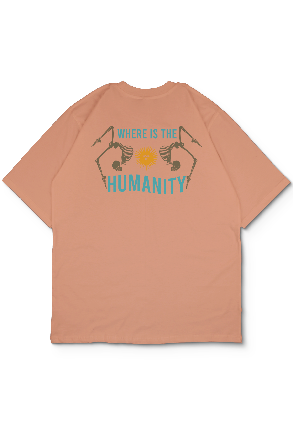 Humanity Oversize Kadın Tişört