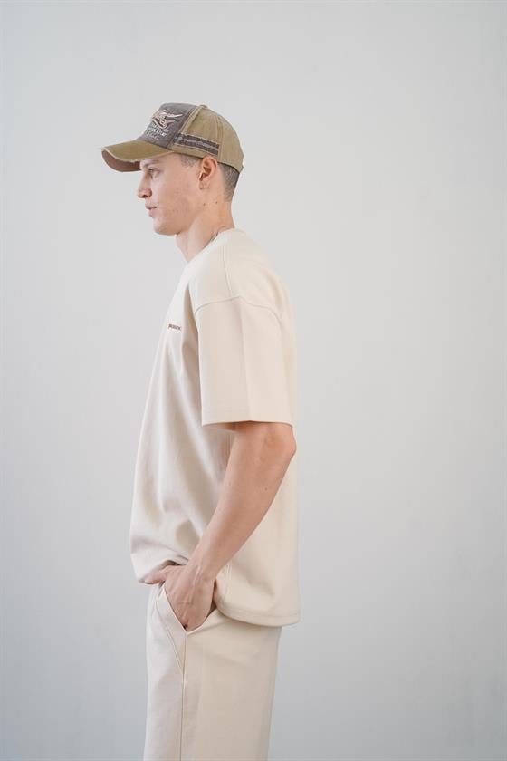 King Brich Baskılı Oversize Kalıp Unisex Şort Takım