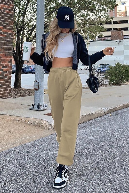 Bej Kadın Eşofman MG290