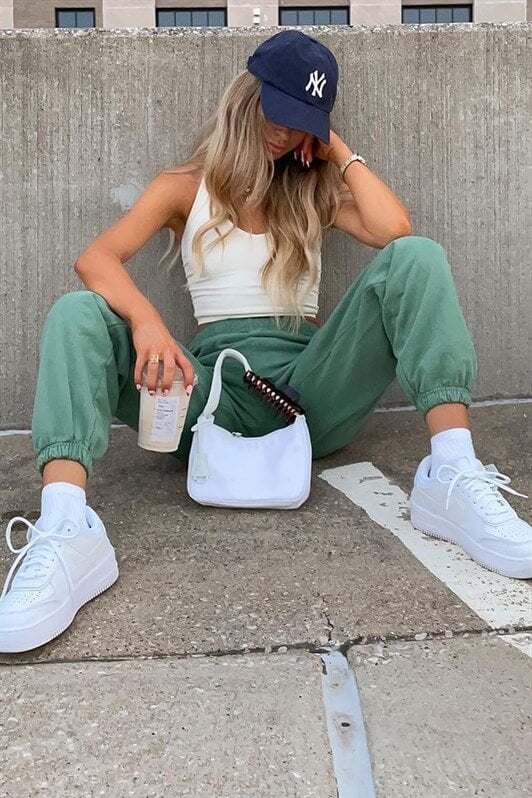 Yeşil Kadın Eşofman MG290