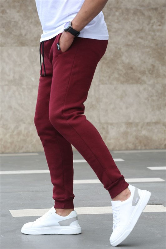 Bordo Basic Erkek Eşofman 4210