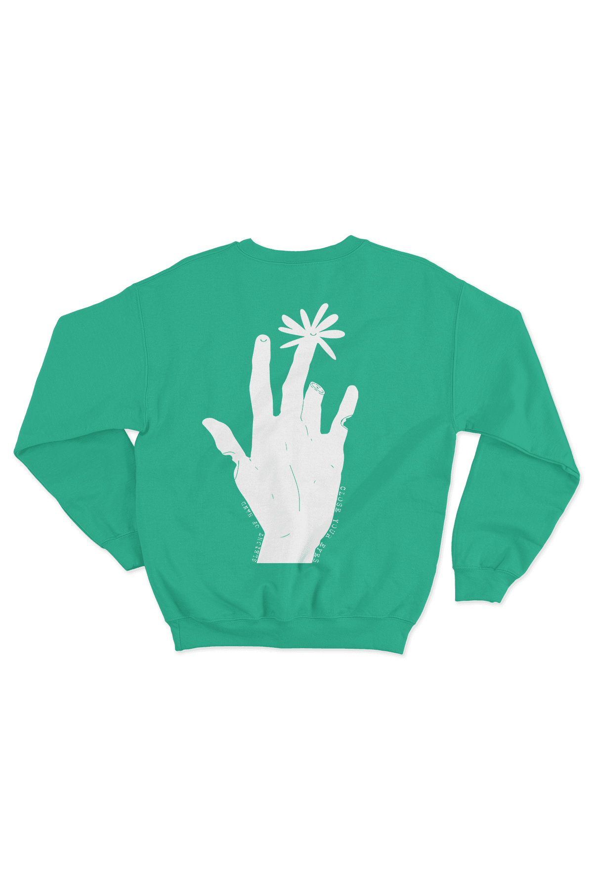 Sleight Of Hand Oversize Erkek Sweatshirt - PΛSΛGE