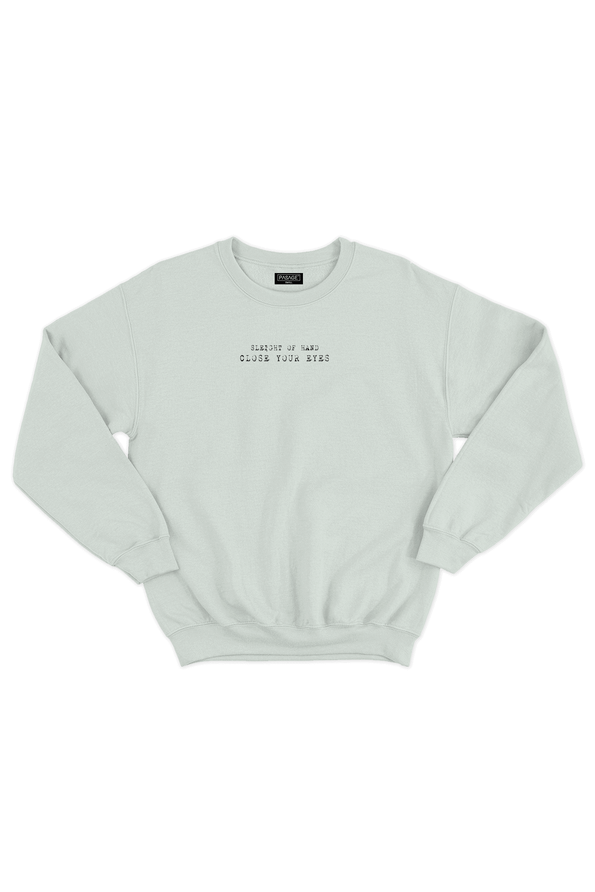 Sleight Of Hand Oversize Erkek Sweatshirt - PΛSΛGE