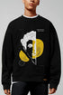Abstract Gallery Oversize Erkek Sweatshirt - PΛSΛGE