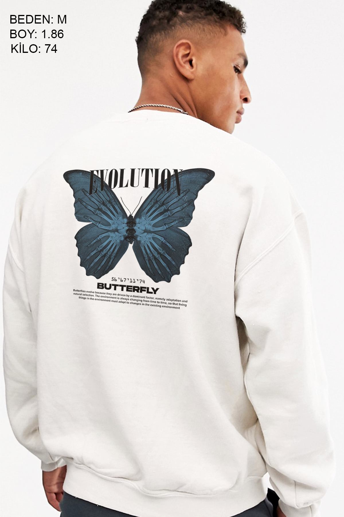 Evolution Oversize Erkek Sweatshirt