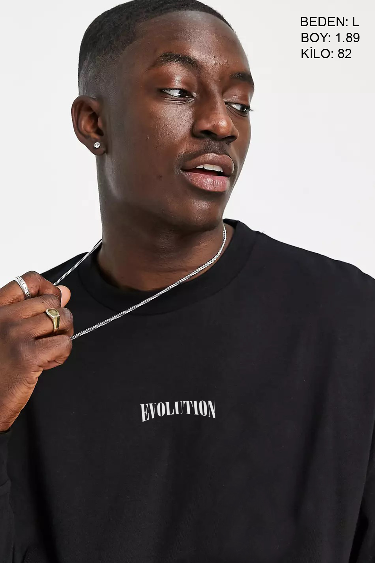 Evolution Oversize Erkek Sweatshirt