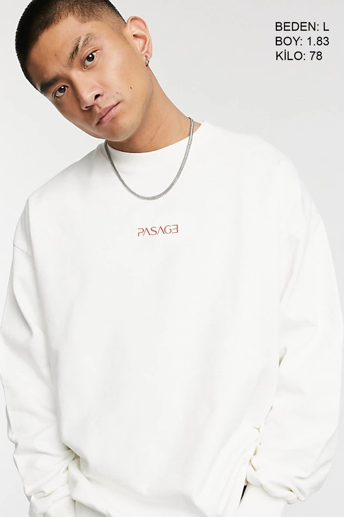Sentor Oversize Erkek Sweatshirt