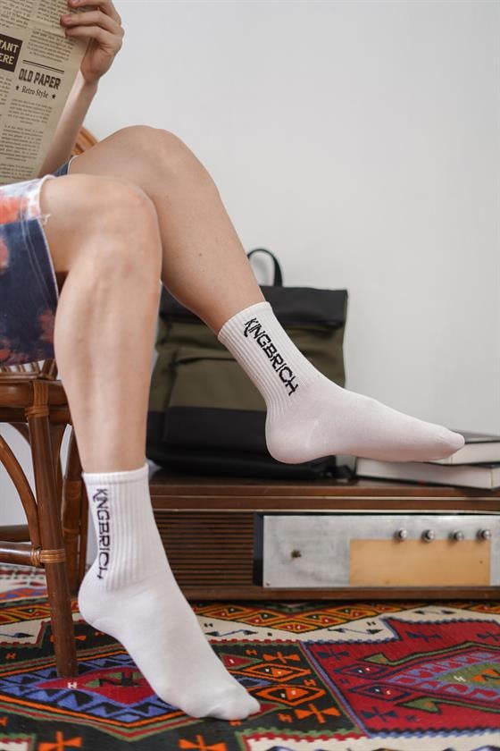 Unisex Klasik Yumuşak Günlük Çorap