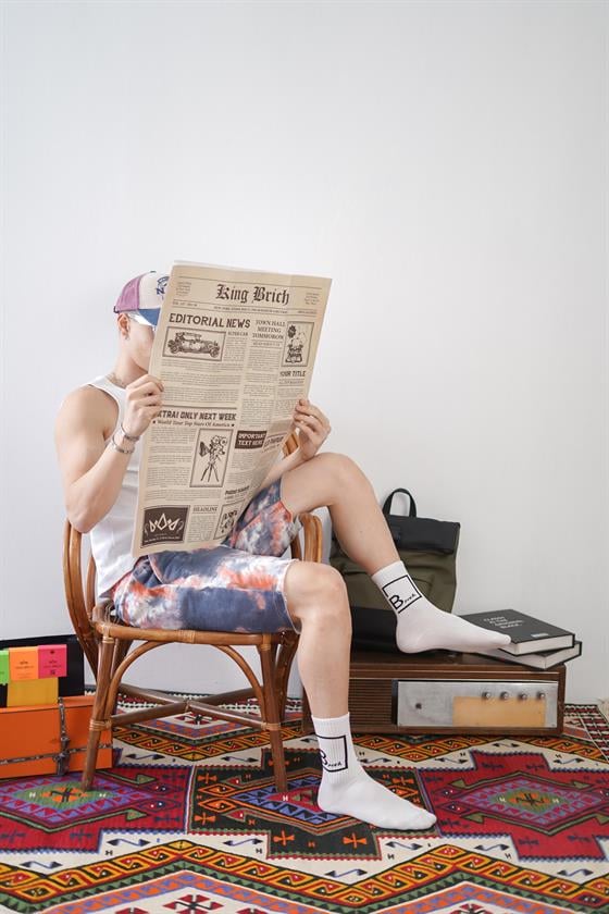 Unisex Klasik Yumuşak Günlük Çorap