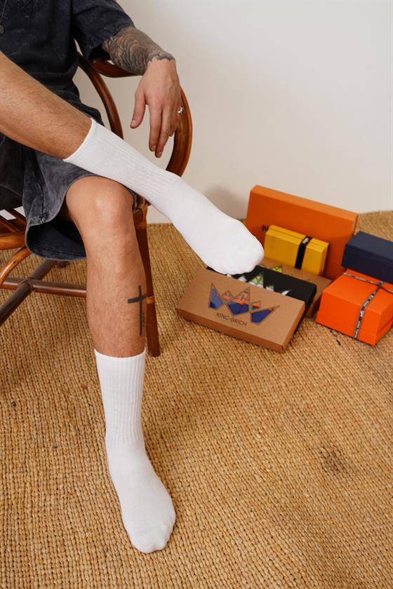 Unisex Klasik Yumuşak Günlük Çorap
