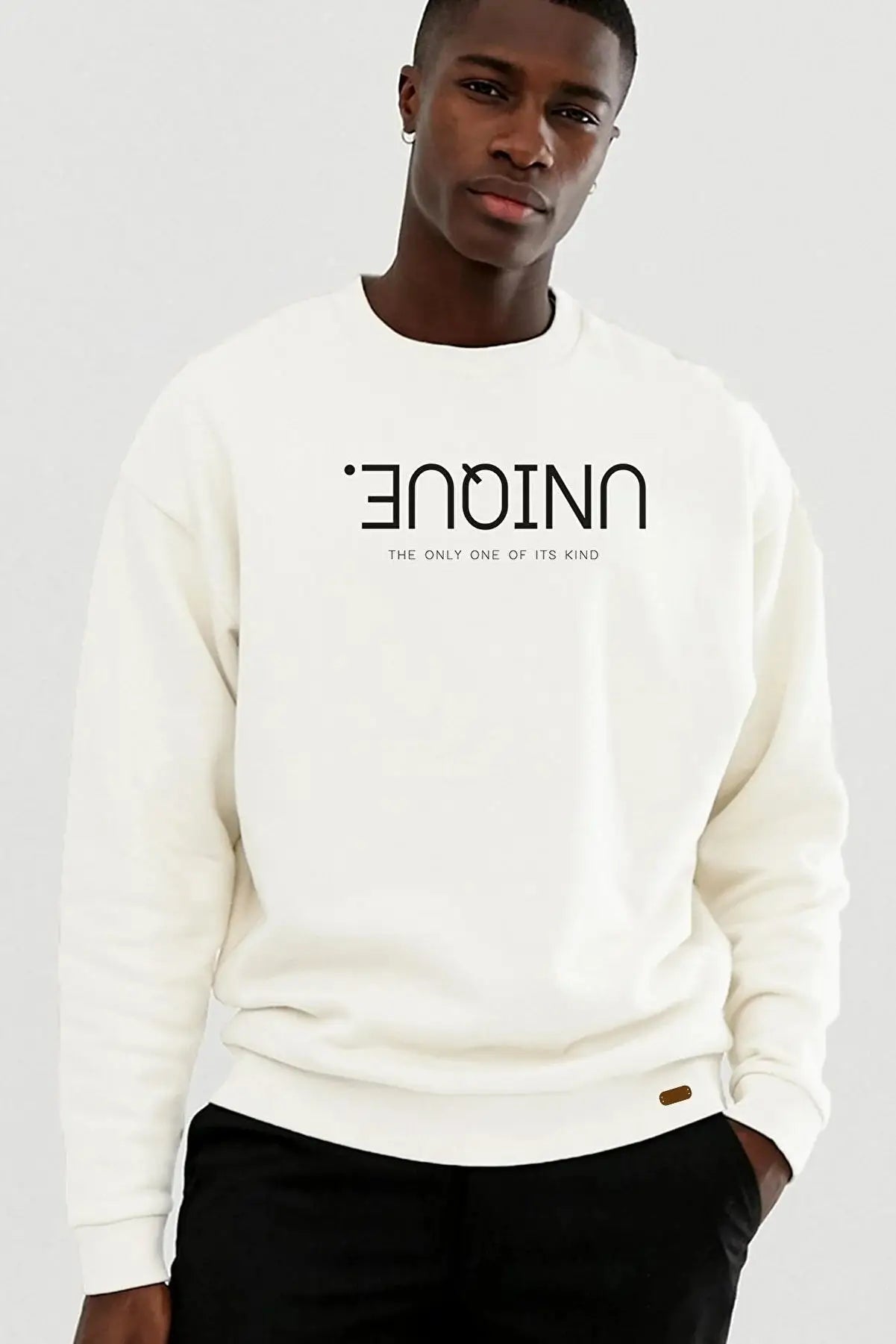Unique Oversize Erkek Sweatshirt - PΛSΛGE