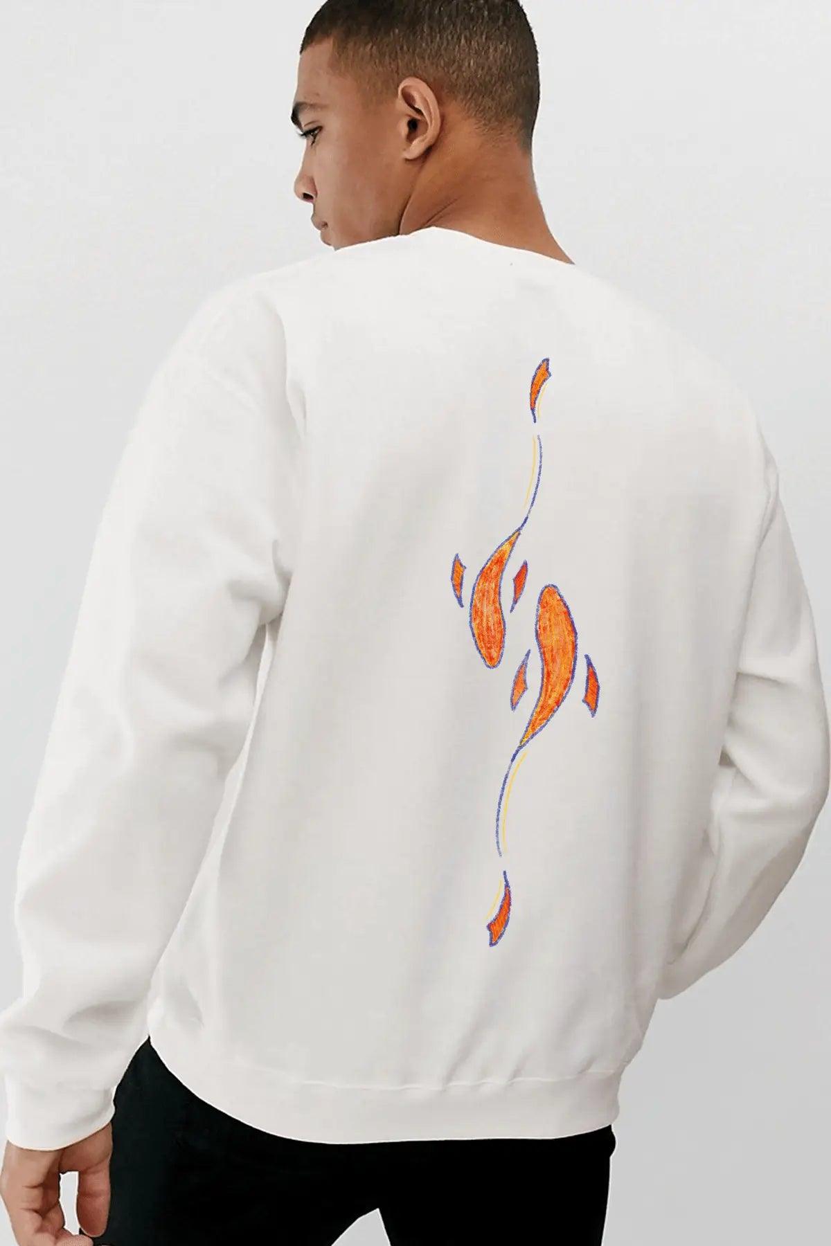 SRIATA  Oversize Erkek Sweatshirt PΛSΛGE