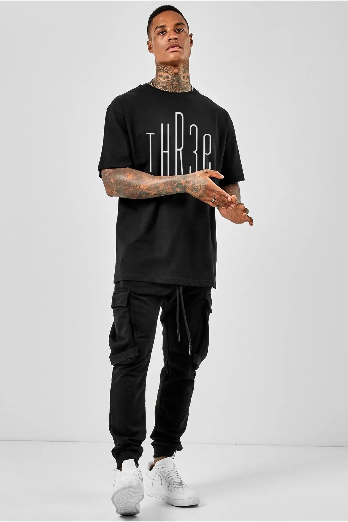 Three Oversize Erkek Tişört PΛSΛGE