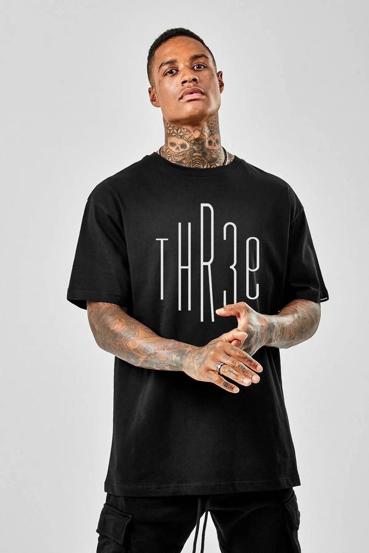 Three Oversize Erkek Tişört PΛSΛGE