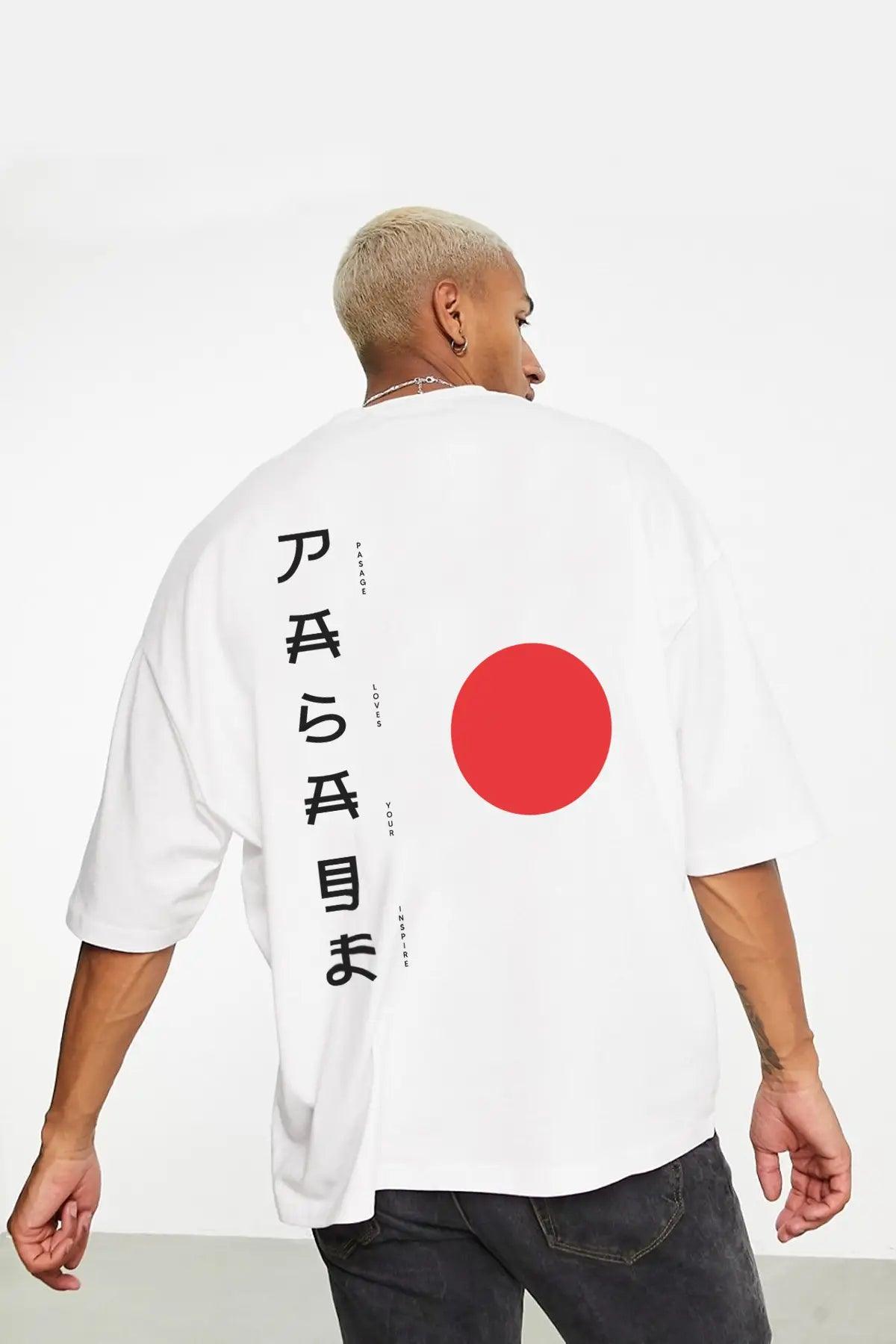 Tokyo Taio Oversize Kadın Tişört PΛSΛGE