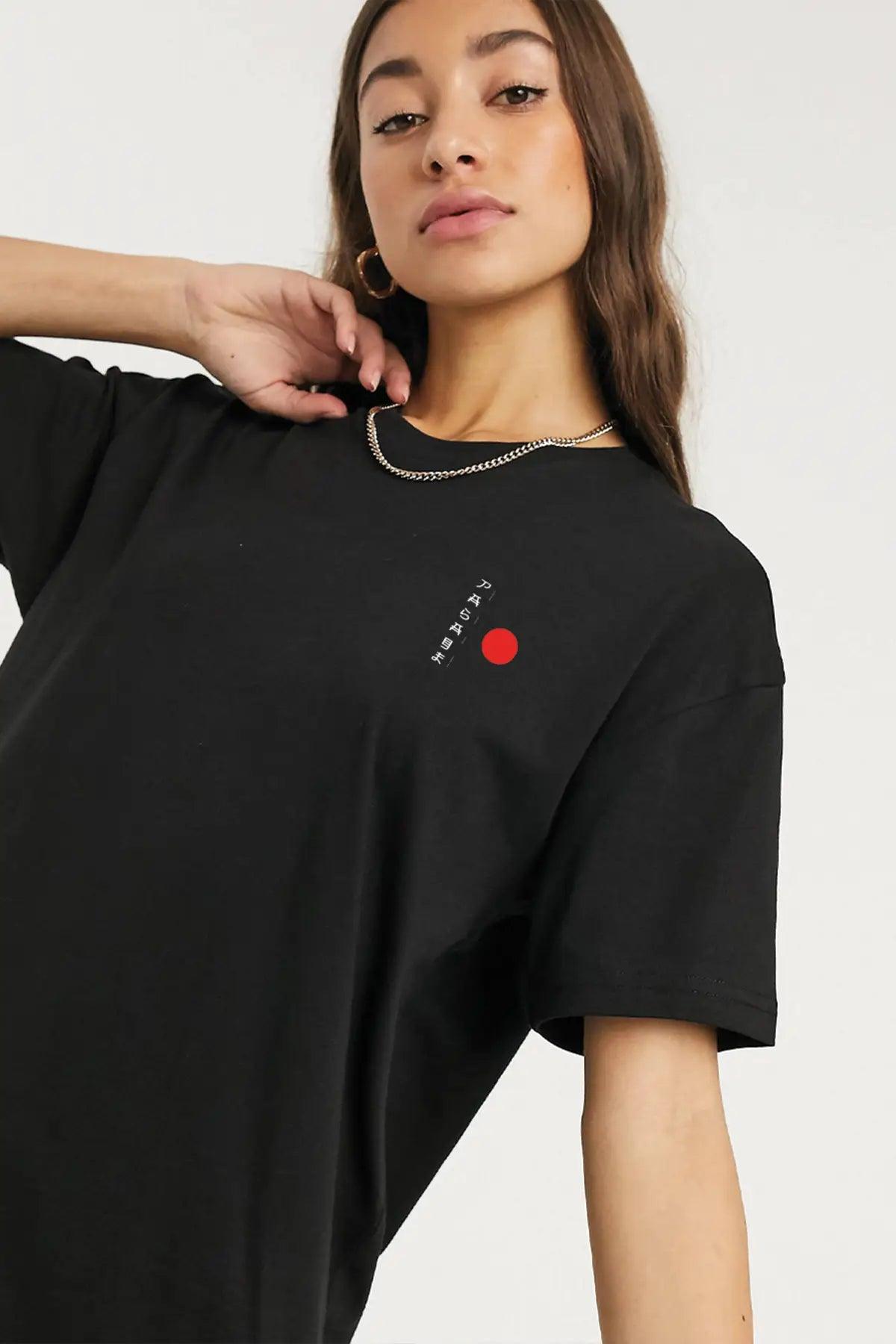 Tokyo Taio Oversize Kadın Tişört PΛSΛGE
