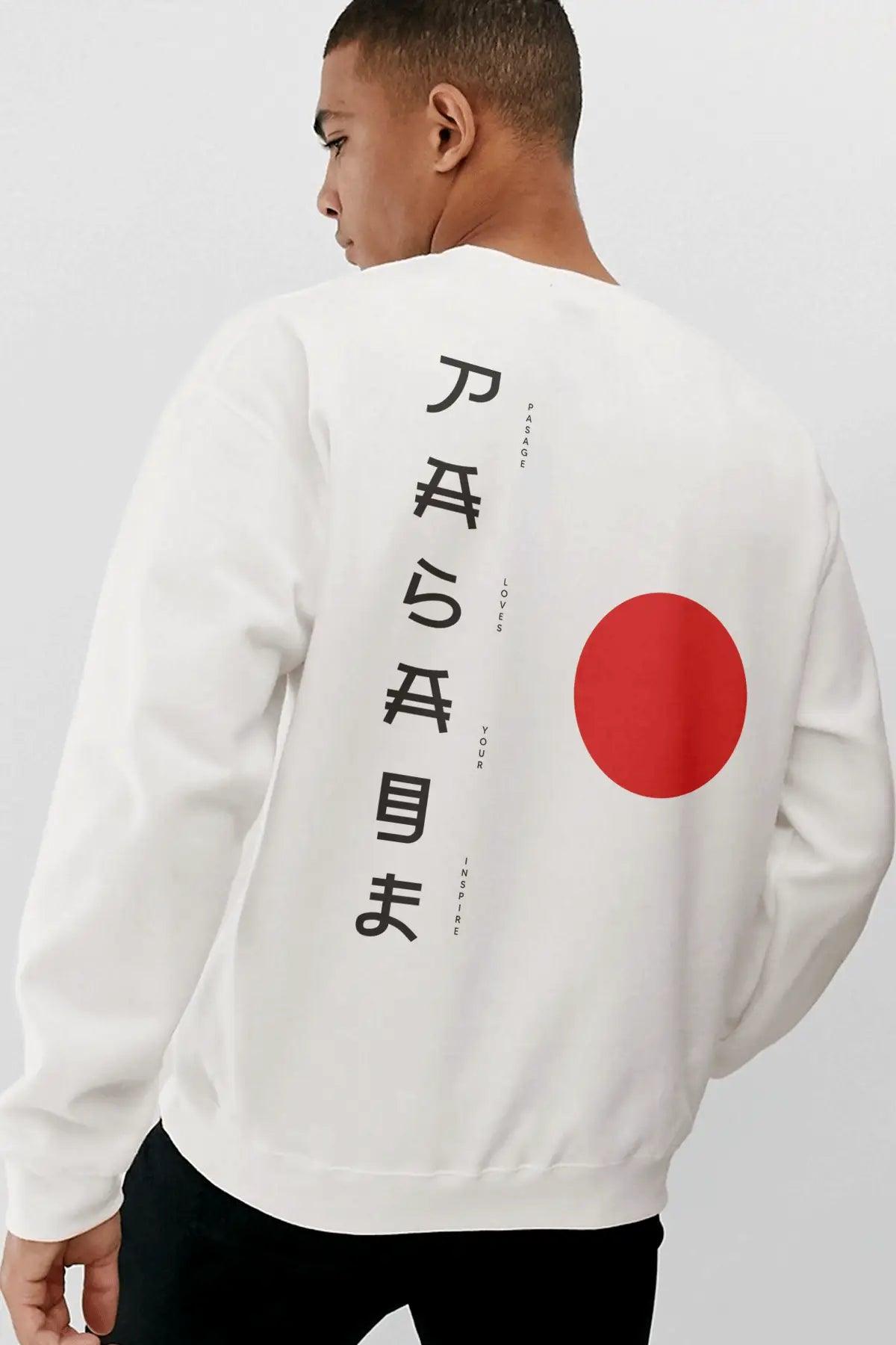 Tokyo Taıyo Oversize Erkek Sweatshirt PΛSΛGE
