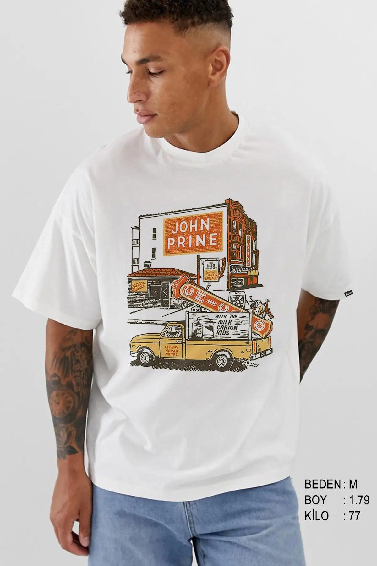 Urban Chaos Oversize Erkek Tişört PΛSΛGE