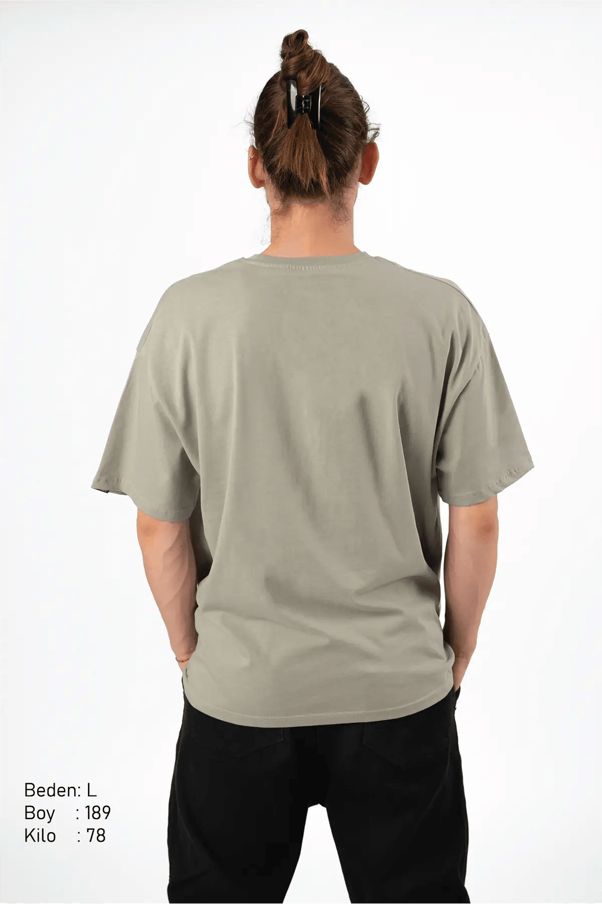 Vdp 1981 Pastel Yeşil Oversize Erkek Tişört PΛSΛGE