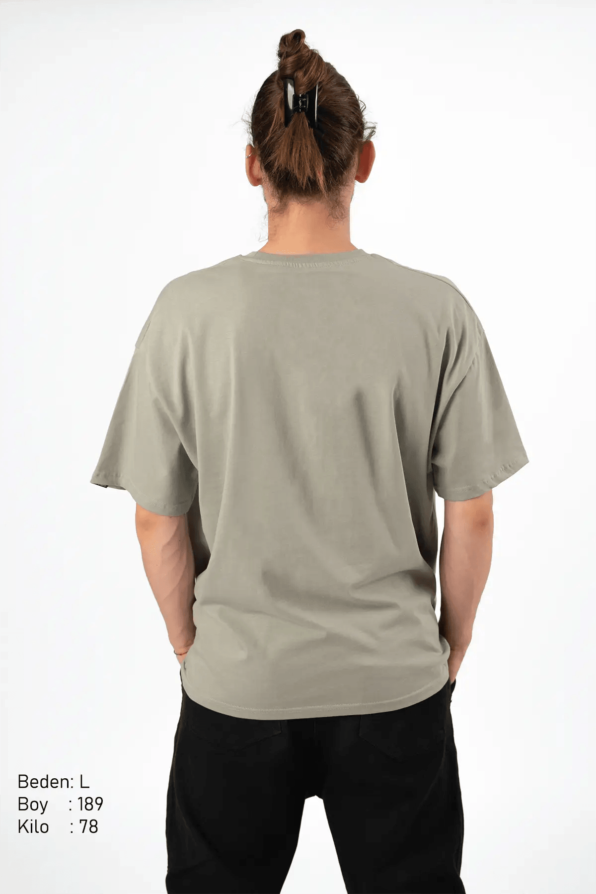 Wined Pastel Yeşil Oversize Erkek Tişört PΛSΛGE