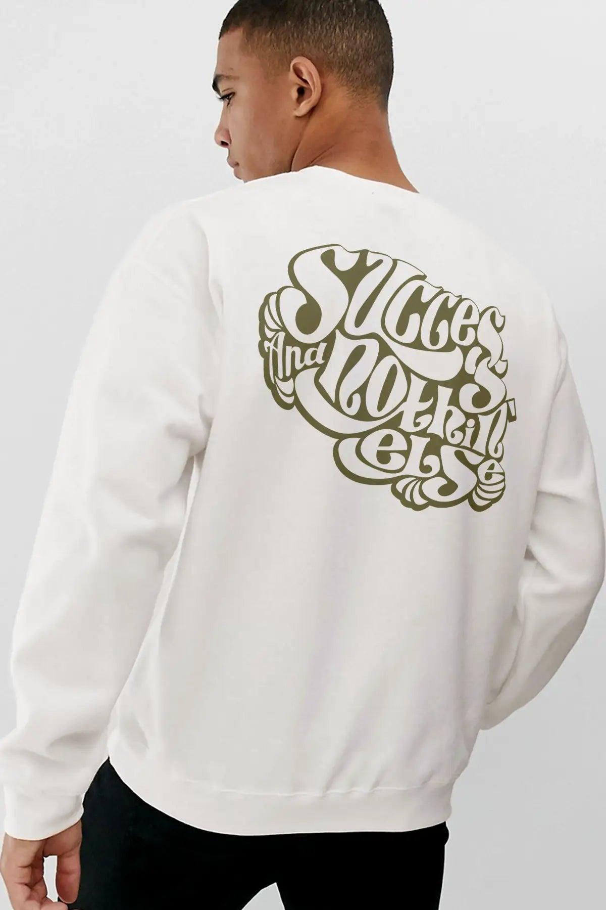 Success Oversize Erkek Sweatshirt - PΛSΛGE